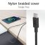 ACT USB 2.0 60W charging/data cable USB-C to USB-C 2m Black