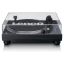 Lenco L-3818BK Direct drive Record Player with USB/PC Encoding Black