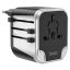 Hoco AC5 World Wall Charger Universal Adapter Grey