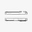 Spigen Ultra Hybrid MagSafe Samsung Galaxy S25 Edge Clear White