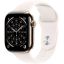 Apple Watch S11 Cellular 42mm Gold Titanium Case with Light Blush Sport Band S/M