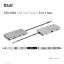 Club3D USB Gen1 Type-C 9-in-1 hub with HDMI, VGA, 2x USB Gen1 Type-A, RJ45, SD/Micro SD card slots and USB Gen1 Type-C Female port