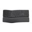 Trust Keyra Ergonomic multidevice Wireless Keyboard Black US