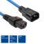 ACT Powercord C13 IEC Lock - C14 1,5m Blue