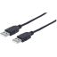 Manhattan Hi-Speed USB A Device Cable 1m Black