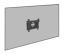 iiyama MD-WM2020 Universal wall mount 200x200mm Black