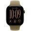 Apple Watch Series 12 Cellular 46mm Dark Bronze Aluminium Case with Olive Sport Band