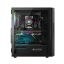 Logic Aramis ARGB Midi Tempered Glass Black