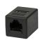Logilink NP0034A CAT6 RJ45 UTP Inline Coupler 1:1 Black