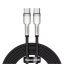 Baseus Cafule USB-C - USB-C Cable 100W 2m Black