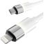 Avax CB314 GLOWY USB-C - Lightning cable 1m White