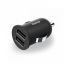 Hama Mini Car Dual Charger Black