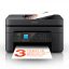 Epson WorkForce WF-2930DWF - multifunkciós tintasugaras készülék - nyomtatás, másolás, beolvasás, fax 5760 x 1440 DPI A4 DUPLEX 10ppm Wi-Fi AirPrint