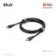 Club3D DisplayPort 2.1 DP54 VESA Certified Cable 8K120Hz 3m Black