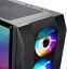 Spirit of Gamer Rogue VI RGB fekete ablakos táp nélküli ATX ház