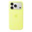Apple iPhone 17 Pro Silicone Case with MagSafe Neon Yellow