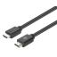 Manhattan High Speed HDMI Cable with Ethernet cable 1m Black