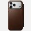 Nomad Modern Leather Folio for iPhone 18 Pro Max/17 Pro Max Brown