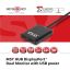 Club3D Multi Stream Transport Hub DisplayPort 1.2 Dual Monitor
