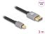 DeLock miniDisplayPort to DisplayPort 8K cable 3m Grey