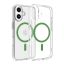 Dviced Magsafe iPhone 16 clear case Green