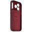 Decoded Leather Backcover iPhone 17 Pro Dark Ruby