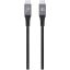 Dviced USB4 Braided Cable (Thunderbolt compatible) 1m Black