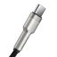 Baseus Cafule Series Metal USB - USB-C Cable 2.4A 25cm Black