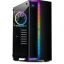 Inter-Tech S-3906 Renegade RGB Tempered Glass Black