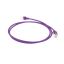 ACT CAT6A U-FTP Patch Cable 7m Purple