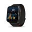 Garmin Venu X1 Black with Slate Titanium Caseback and Black ComfortFit Nylon Band