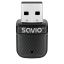 Savio BT-070 Wi-Fi 6 & Bluetooth adapter Black