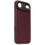 Decoded Leather Backcover for iPhone 17 Air Dark Ruby