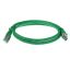 ACT CAT6A S-FTP Patch Cable 0,5m Green