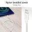 ACT USB 2.0 60W charging/data cable USB-C to USB-C 1m White