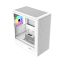 COOLER MASTER Ház Mini-ITX/Micro-ATX Elite 350 White, Tápegység nélkül, fehér
