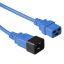 ACT Powercord C19 - C20 0,6m Blue