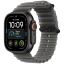 Apple Watch Ultra 4 Cellular 49mm Black Titanium Case with Translucent Black Ocean Band
