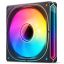 Ventilátor Jonsbo FR-505, 12cm,  ARGB 5V 3PIN - fekete