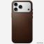 Nomad Traditional Leather Case for iPhone 17 Pro Max Brown