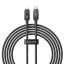 Baseus Unbreakable Series Fast Charging Data Cable Type-C to Lightning 20W Cluster 2m Black