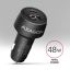 AXAGON PWC-PQ48 PD3.0 & QC4+ 2xOUTPUTS car charger 48W Black