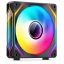 Ventilátor Jonsbo ZL-120B PWM ARGB, 3darabos csomag - 120mm, fekete