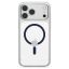 Spigen Ultra Hybrid MagSafe case for iPhone 18 Pro Max/17 Pro Max Clear Deep Blue