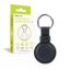 Mobile Origin AirTag Outdoor Leather Keychain A7 Black