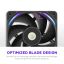 NZXT F360X 360mm Performance RGB Single-Frame Fan Black