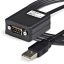 Startech 1-Port Professional RS422/485 USB Serial Cable Adapter with COM Retention USB to RS422 Adapter Cable 1,8m Black