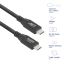 ACT USB-C to USB-C cable 1m Black