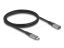 DeLock USB 40 Gbps Extension Cable USB Type-C male to female PD 3.1 1m Grey Metal