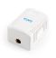 Gembird CAT6 UTP single port surface mount box
